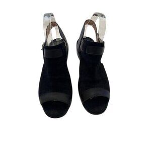 Gravity Defyer Women's Sandals VersoShock Technology Pain Relief Black Size 8M